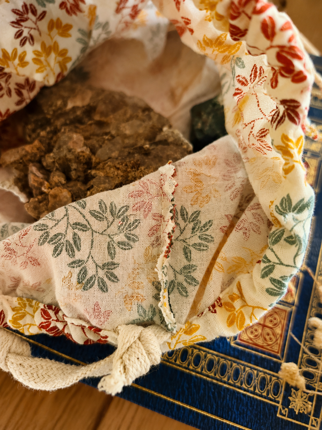 Bourse Colette automne | Bourse en coton artisanale – Image 6